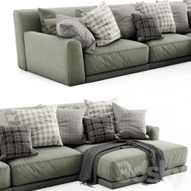 Poliform paris seoul chaise lounge